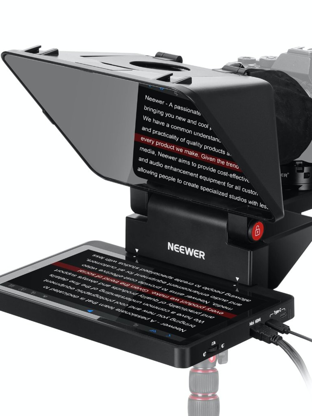 NEEWER X11 2-in-1 Teleprompter with Monitor